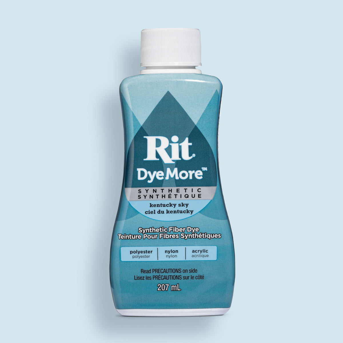 Rit DyeMore Liquid Dye For Synthetic Fibers Kentucky Sky 207 Ml 7 rit-dyemore-liquid-dye-for-synthetic-fibers-kentucky-sky-207-ml-7