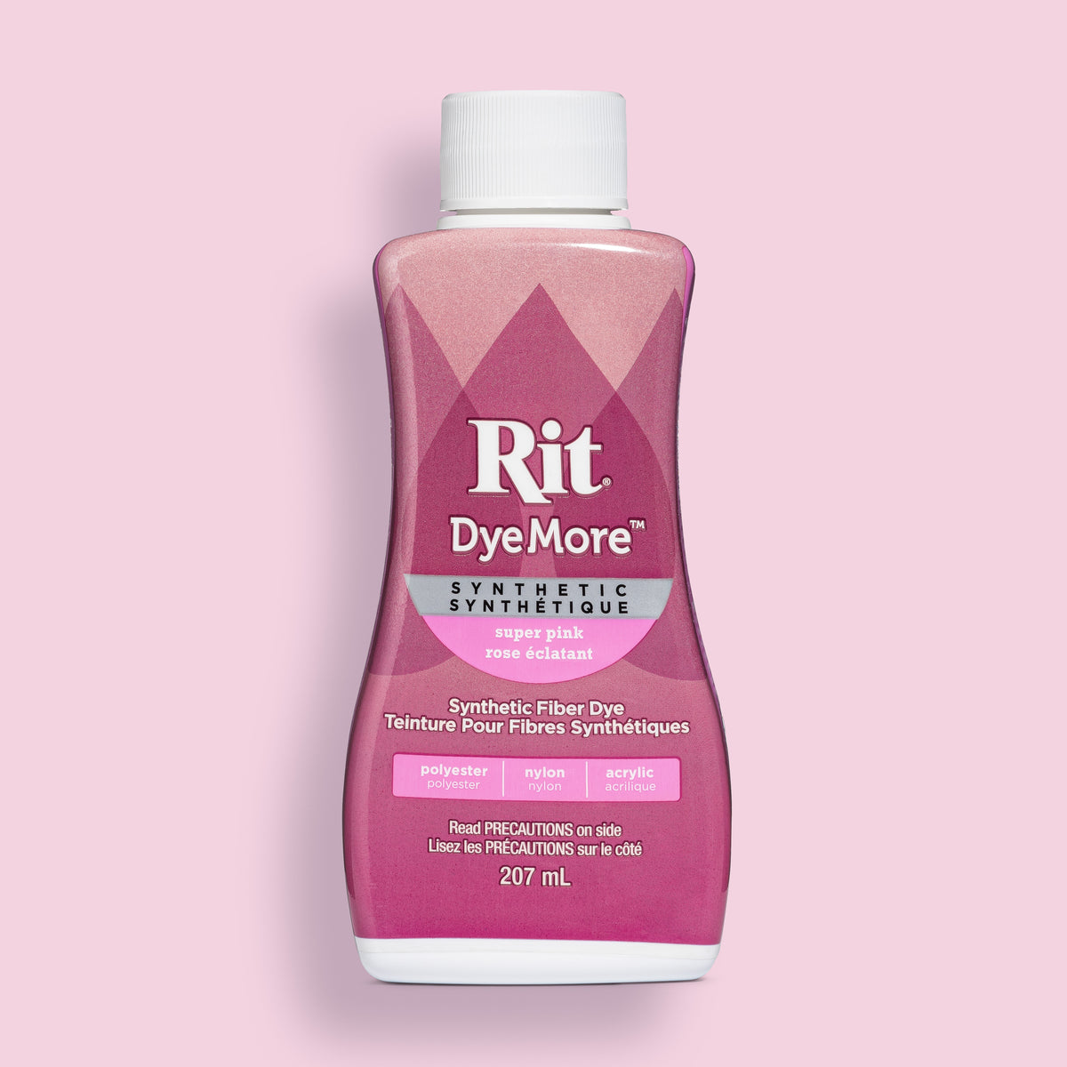 Rit DyeMore Liquid Dye for Synthetic Fibers Super Pink 207 ml (7 o