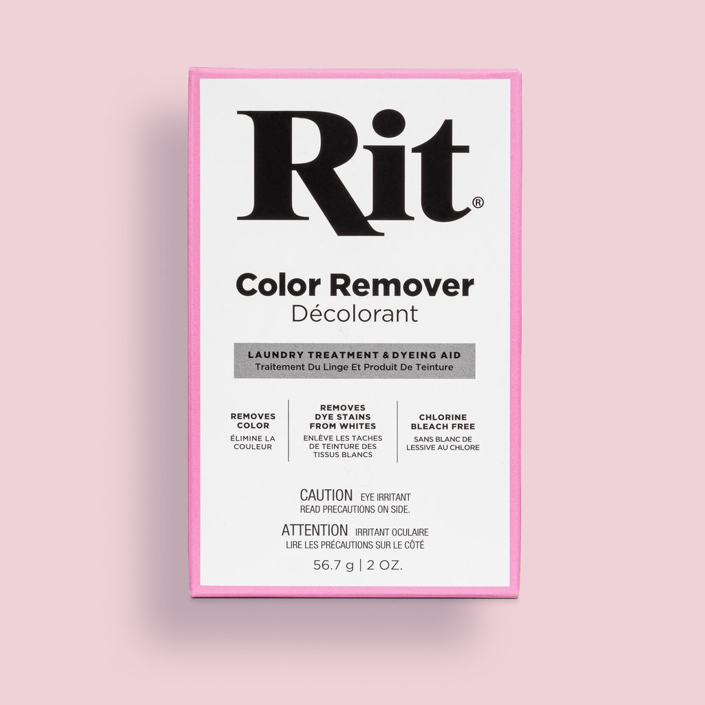 Rit Color Remover for preparing fabric to be re-dyed