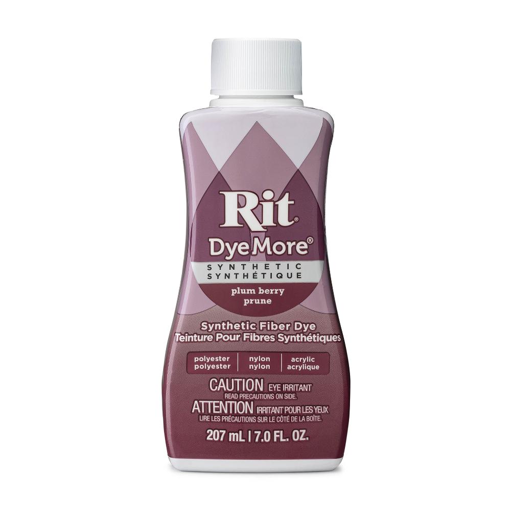RIT DyeMore Liquid Dye for Synthetic Fibers - Plum Berry - 207 ml (7 oz)