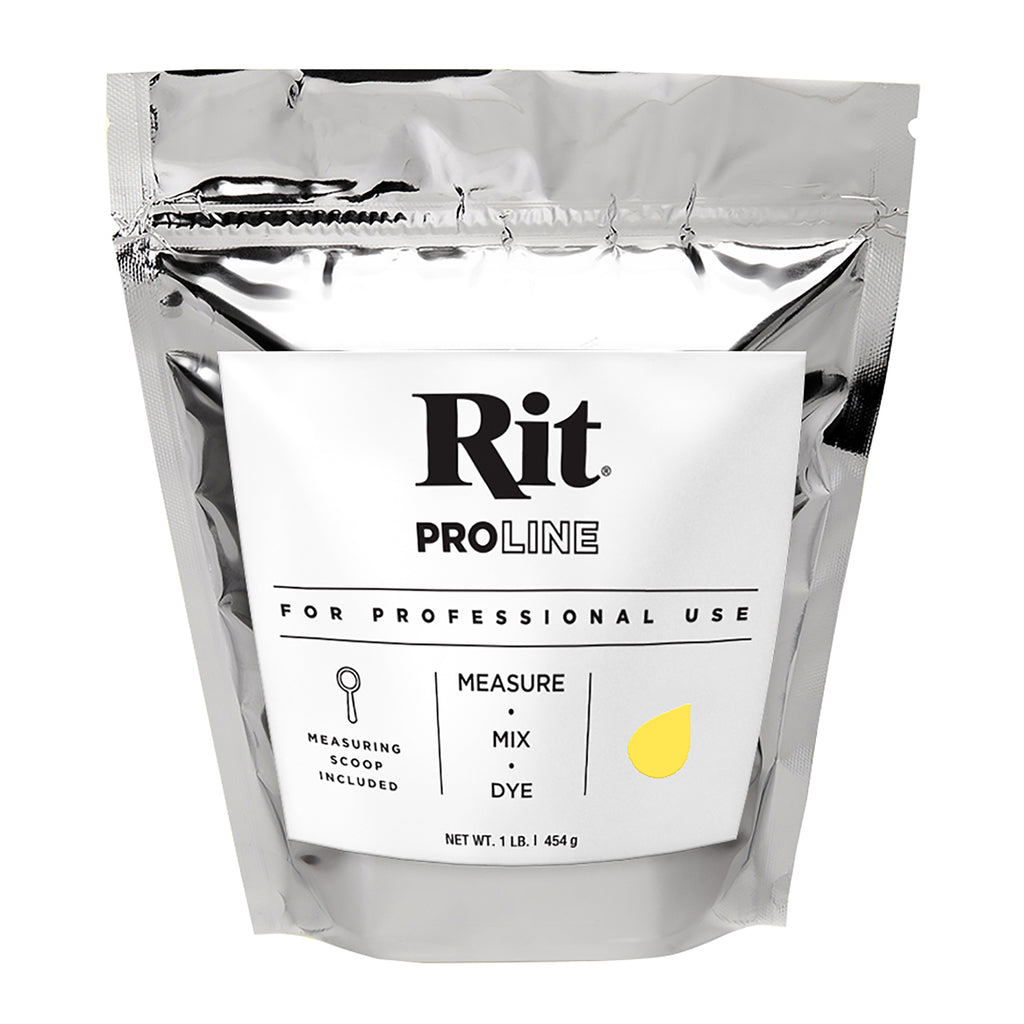 RIT Proline All Purpose Powder Dye - Lemon Yellow - 454g (1 lb)