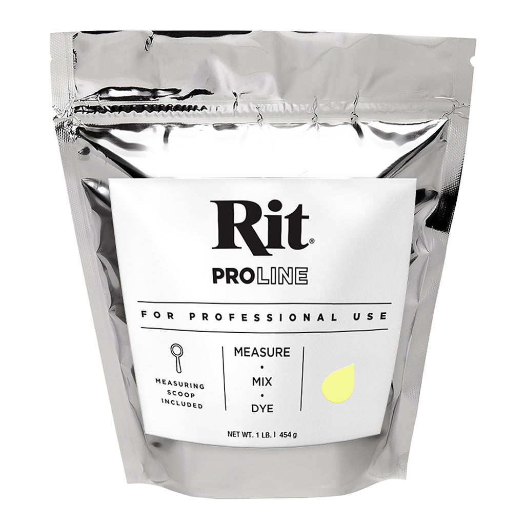 RIT ProLine All Purpose Powder Dye - Neon Yellow - 454g (1 lb)