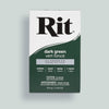Rit All Purpose Powder Dye - Dark Green - 31.9g (1 1/8 oz)