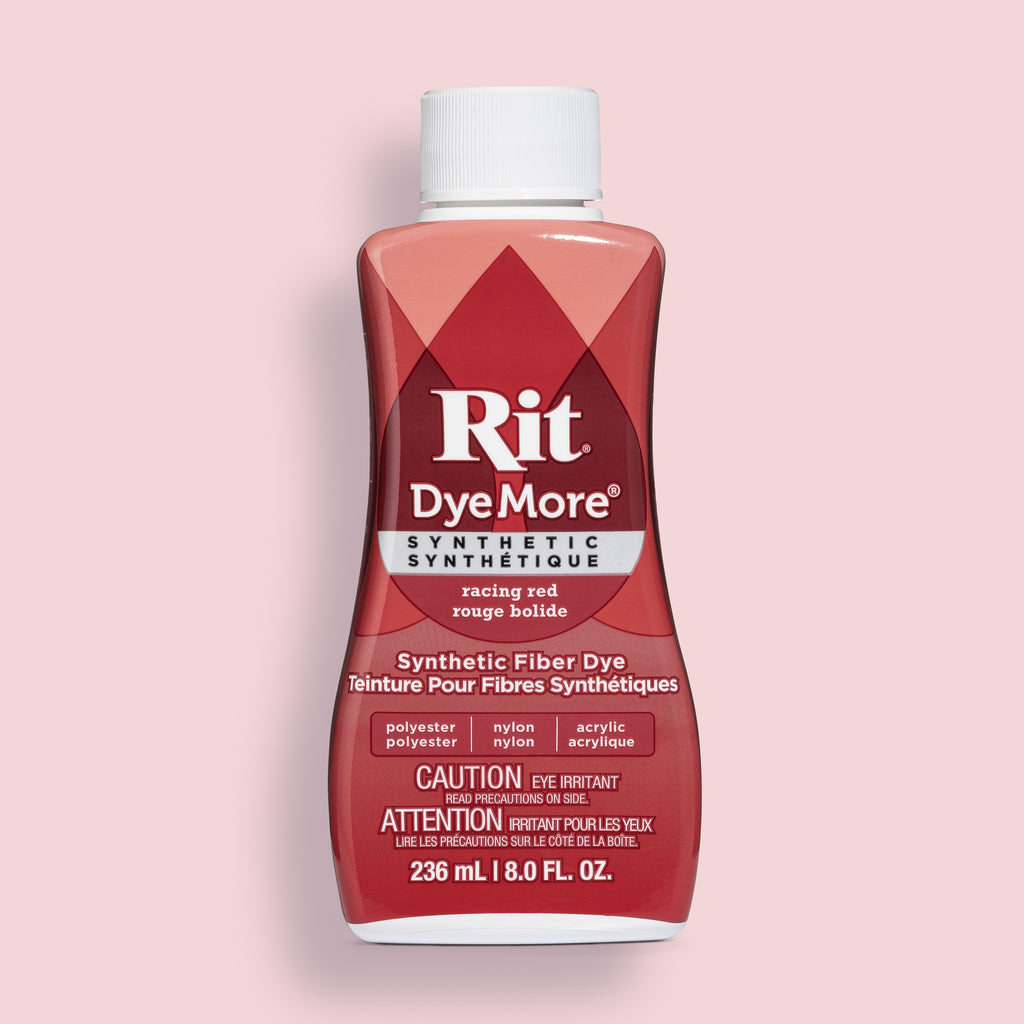 Rit DyeMore Liquid Dye for Synthetic Fibers - Racing Red - 207 ml (7 oz)