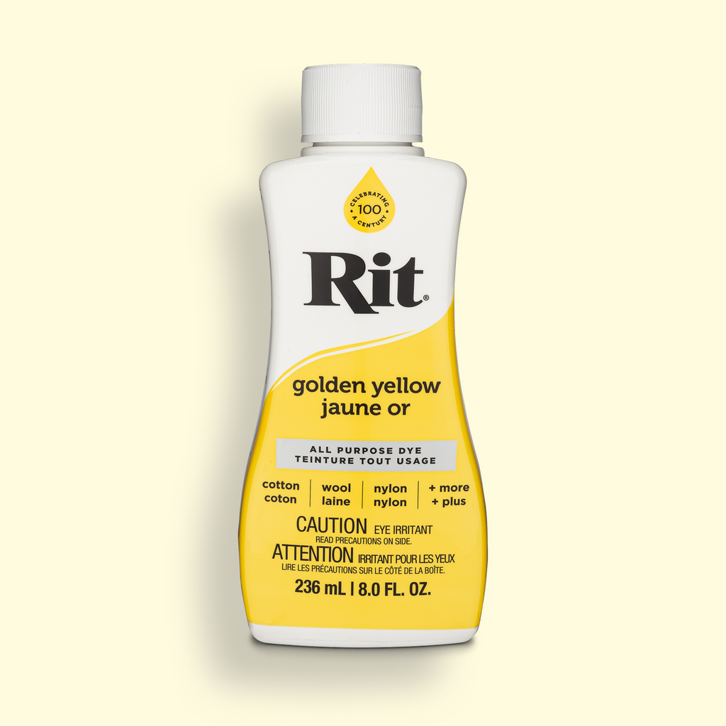 Rit Dye All Purpose Liquid Dye Golden Yellow Dye Jaune Or