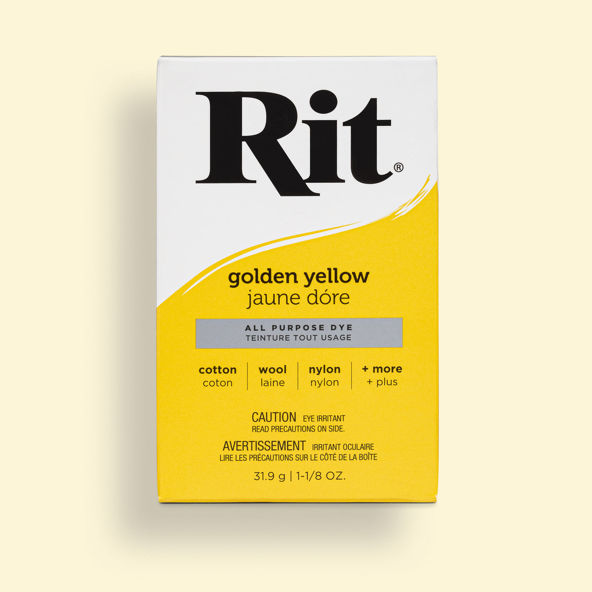 Golden Yellow All-Purpose Powder Dye – Rit Dye Canada
