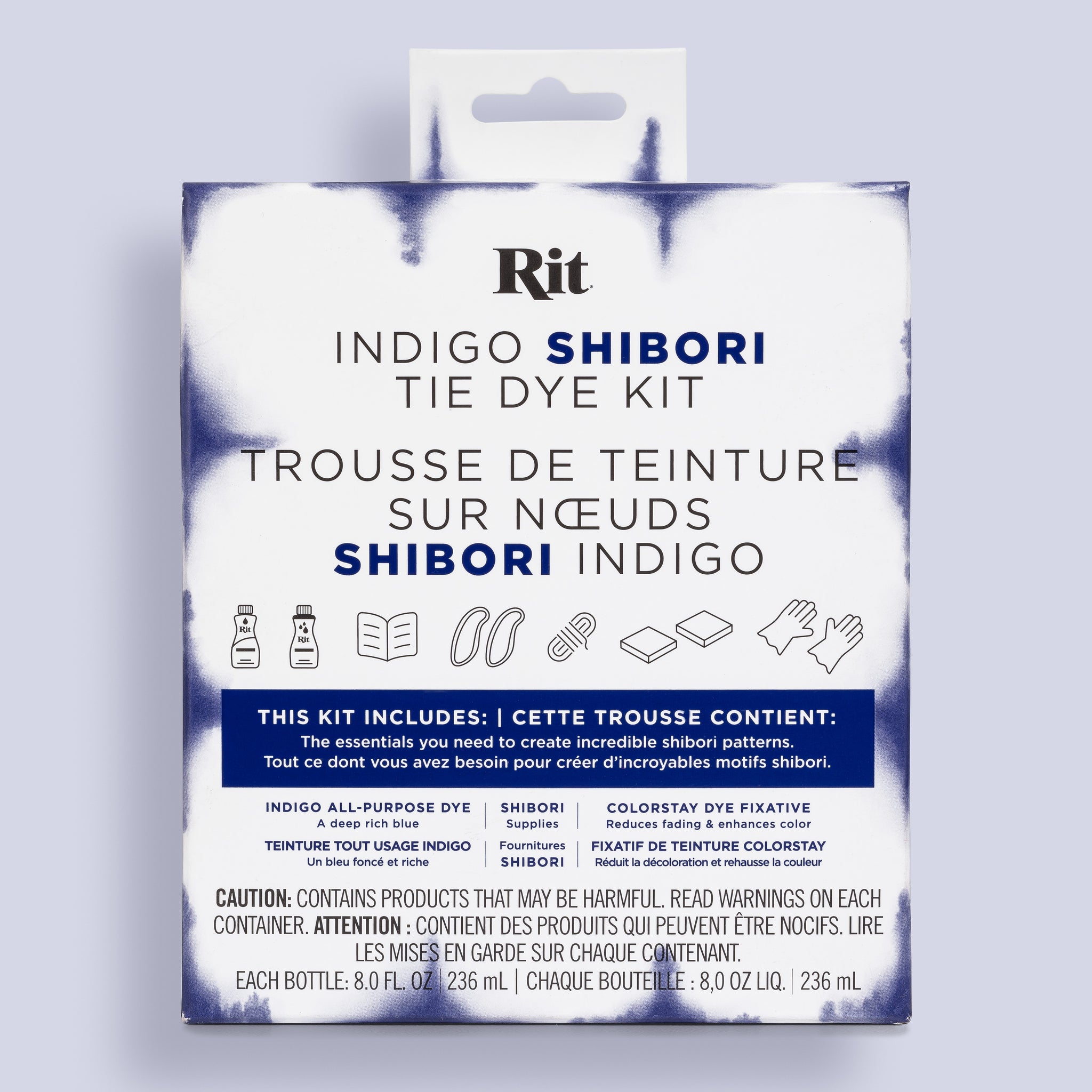 Rit Indigo Shibori Tie Dye Kit – Rit Dye Canada