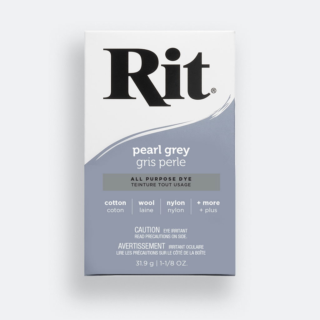 Rit All Purpose Powder Dye - Pearl Grey - 31.9g (1 1/8 oz)