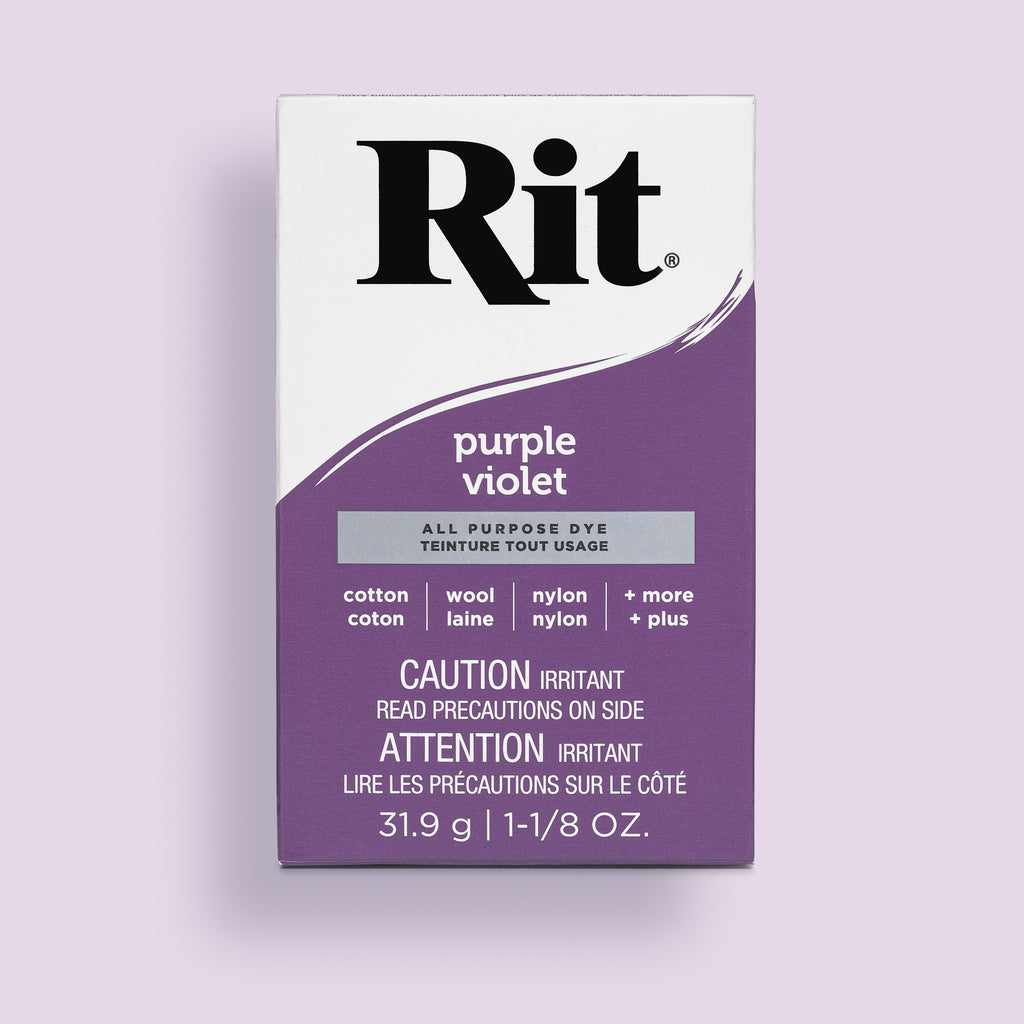 Rit All Purpose Powder Dye - Purple - 31.9g (1 1/8 oz)