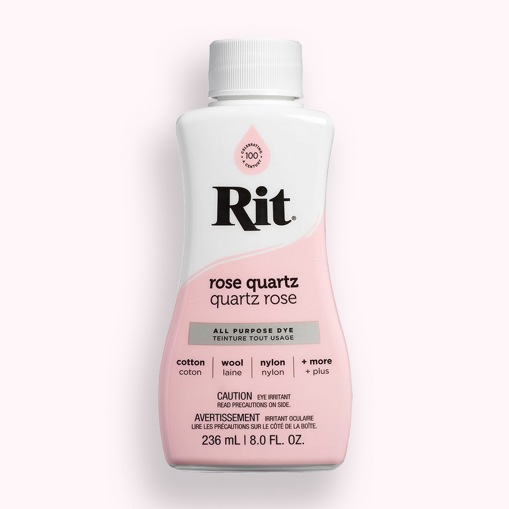 <tc>Teinture
  liquide tout usage Rit - Quark rose - 236 ml (8 oz)</tc>
