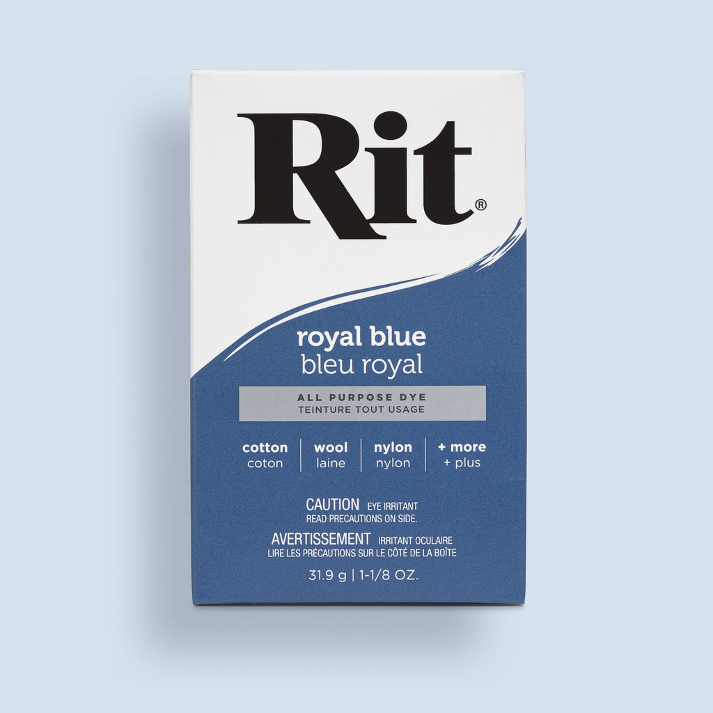 Rit All Purpose Powder Dye - Royal Blue - 31.9g (1 1/8 oz)