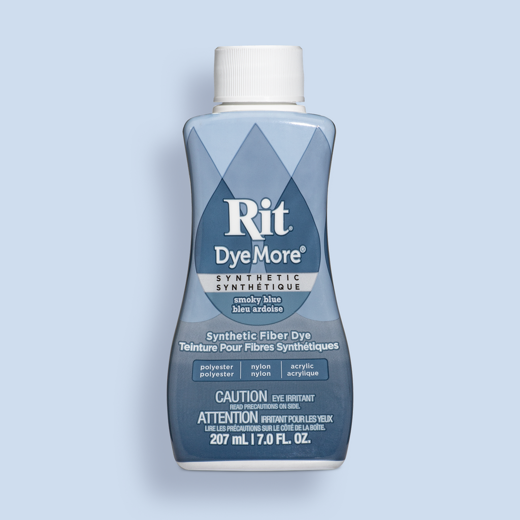 Rit DyeMore Liquid Dye for Synthetic Fibers - Smoky Blue - 207 ml (7 oz)