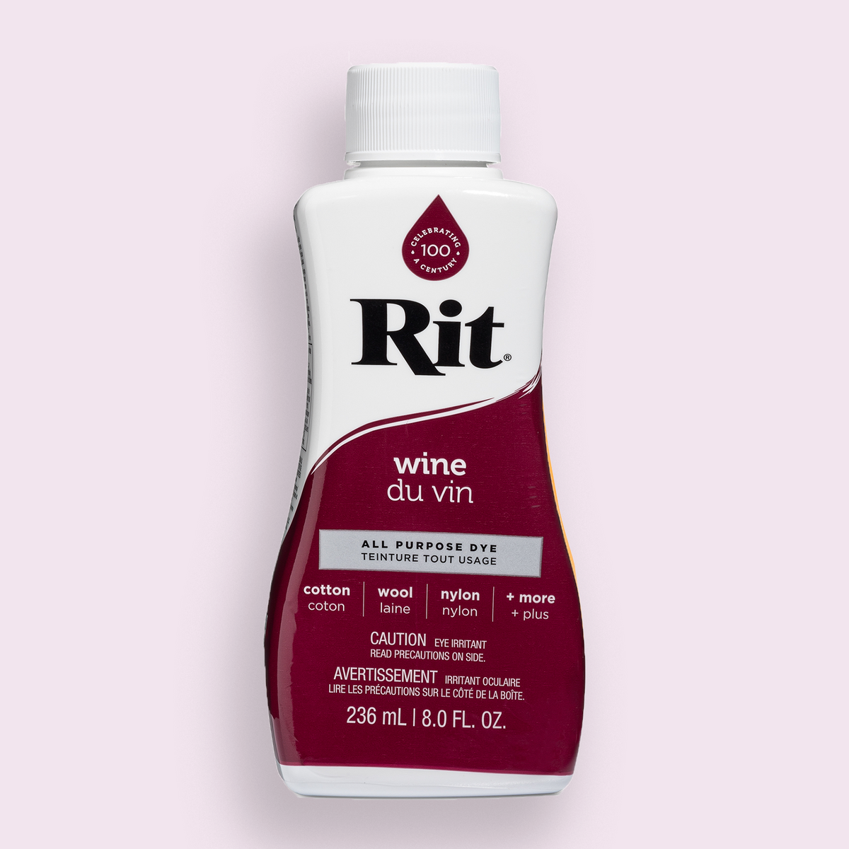 Rit All Purpose Liquid Dye Wine 236 ml (8 oz) Rit Dye Canada